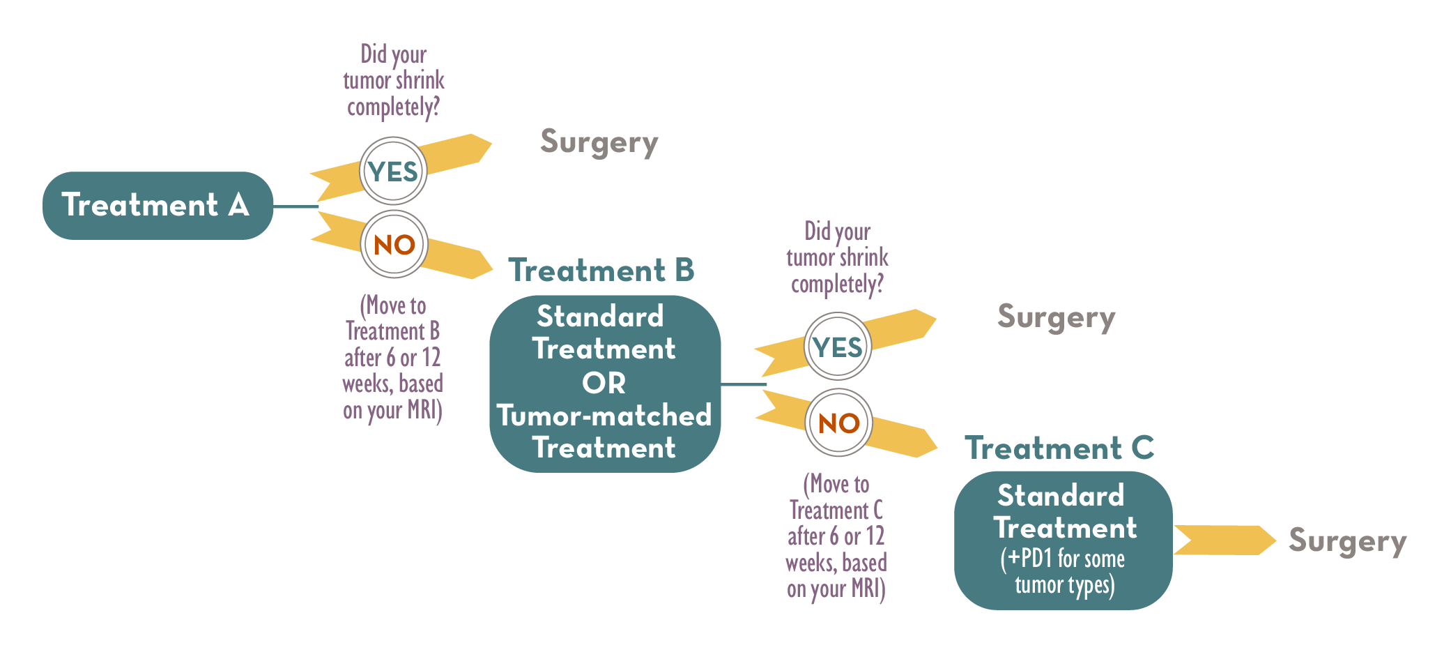 How the Treatment Phase Works Flow Chart